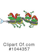 Frogs Clipart #1044357 by toonaday