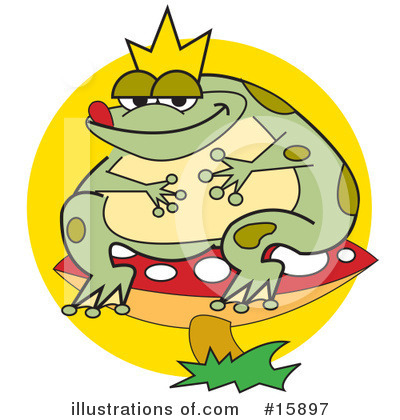 Frog Prince Clipart #15897 by Andy Nortnik