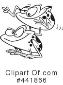 Frogs Clipart #441866 by toonaday