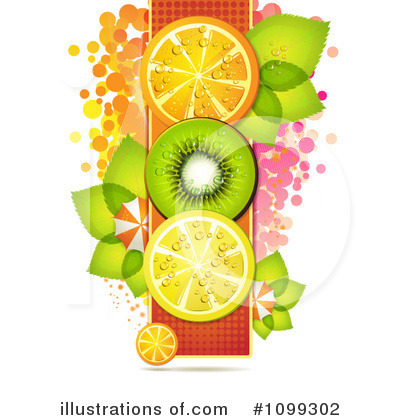 Royalty-Free (RF) Fruit Clipart Illustration by merlinul - Stock Sample #1099302