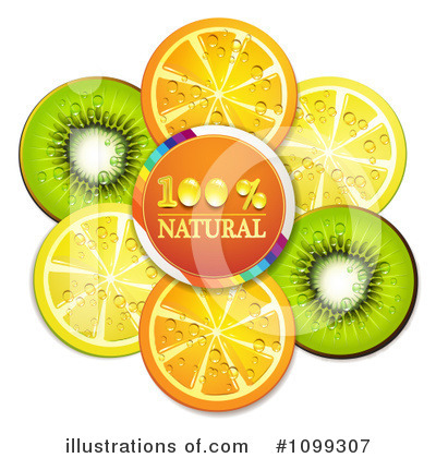 Royalty-Free (RF) Fruit Clipart Illustration by merlinul - Stock Sample #1099307
