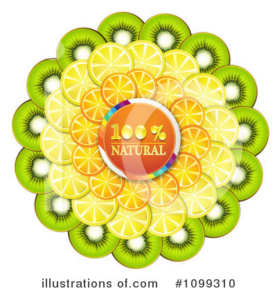 Royalty-Free (RF) Fruit Clipart Illustration by merlinul - Stock Sample #1099310