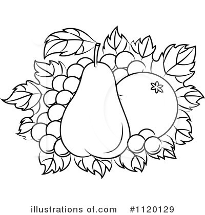 Pear Clipart #1120129 by Vector Tradition SM