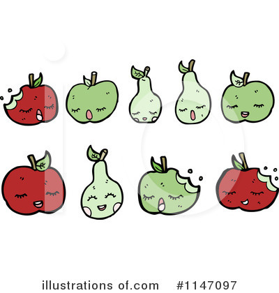 Royalty-Free (RF) Fruit Clipart Illustration by lineartestpilot - Stock Sample #1147097
