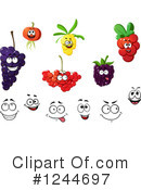 Fruit Clipart #1244697 by Vector Tradition SM