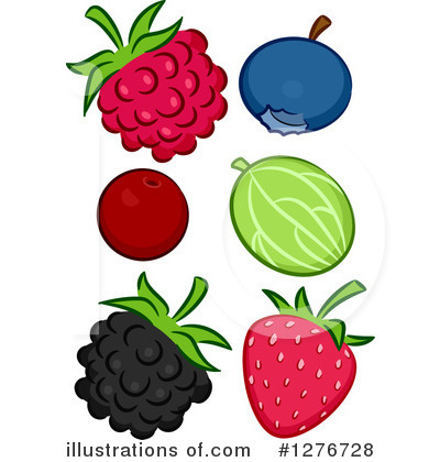 Blueberry Clipart #1276728 by BNP Design Studio