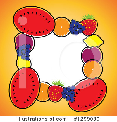Royalty-Free (RF) Fruit Clipart Illustration by ColorMagic - Stock Sample #1299089