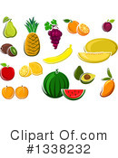 Fruit Clipart #1338232 by Vector Tradition SM