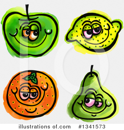 Fruit Characters Clipart #1341573 by Prawny