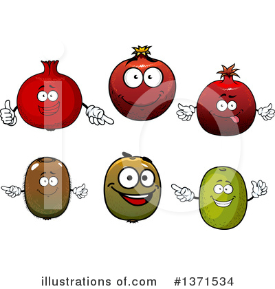 Royalty-Free (RF) Fruit Clipart Illustration by Vector Tradition SM - Stock Sample #1371534