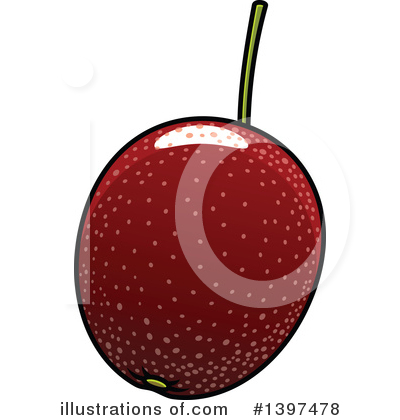 Royalty-Free (RF) Fruit Clipart Illustration by Vector Tradition SM - Stock Sample #1397478
