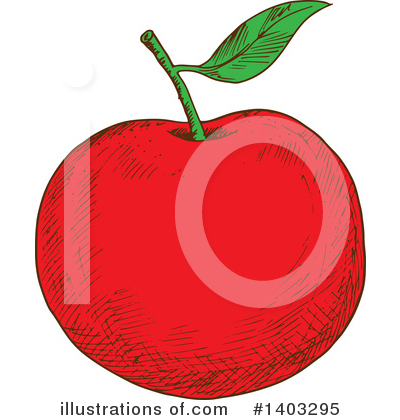Royalty-Free (RF) Fruit Clipart Illustration by Vector Tradition SM - Stock Sample #1403295