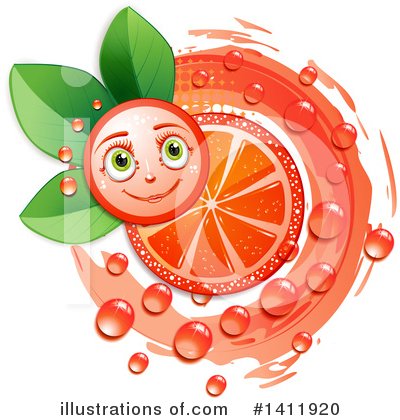 Grapefruit Clipart #1411920 by merlinul