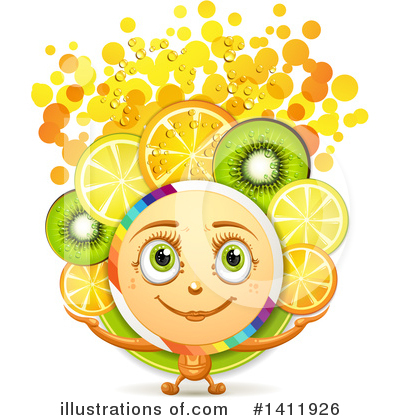Royalty-Free (RF) Fruit Clipart Illustration by merlinul - Stock Sample #1411926