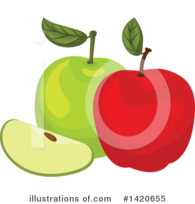 Royalty-Free (RF) Fruit Clipart Illustration by Vector Tradition SM - Stock Sample #1420655