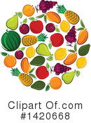 Fruit Clipart #1420668 by Vector Tradition SM