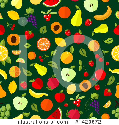 Royalty-Free (RF) Fruit Clipart Illustration by Vector Tradition SM - Stock Sample #1420672