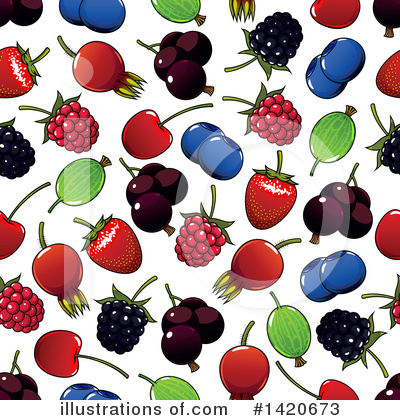 Royalty-Free (RF) Fruit Clipart Illustration by Vector Tradition SM - Stock Sample #1420673