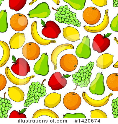 Banana Clipart #1420674 by Vector Tradition SM