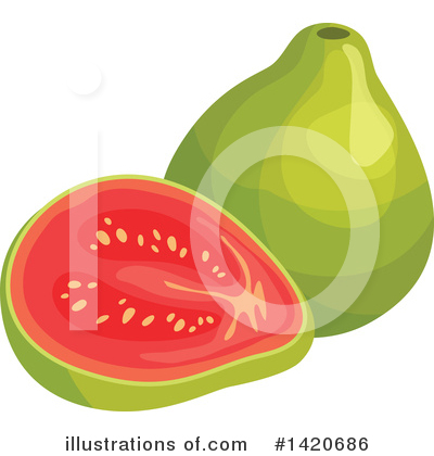Royalty-Free (RF) Fruit Clipart Illustration by Vector Tradition SM - Stock Sample #1420686