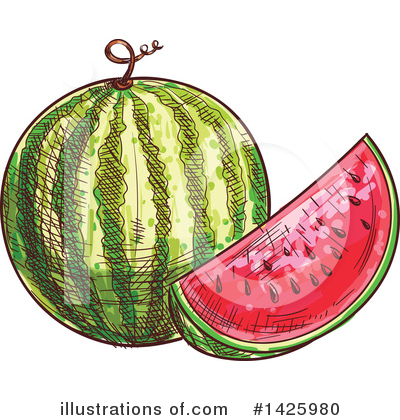 Royalty-Free (RF) Fruit Clipart Illustration by Vector Tradition SM - Stock Sample #1425980