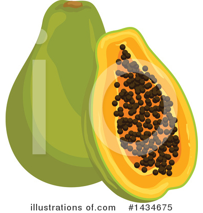 Royalty-Free (RF) Fruit Clipart Illustration by Vector Tradition SM - Stock Sample #1434675