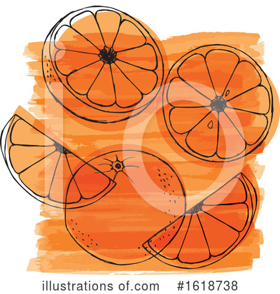 Orange Clipart #1618738 by Cherie Reve