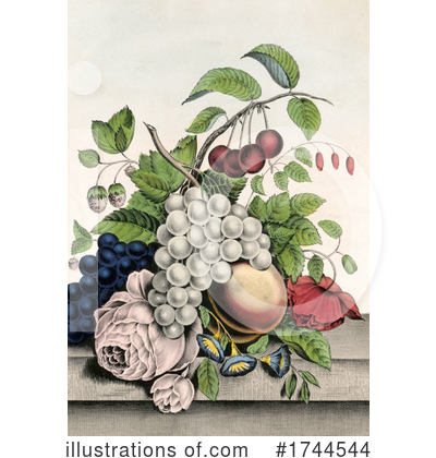 Peaches Clipart #1744544 by JVPD