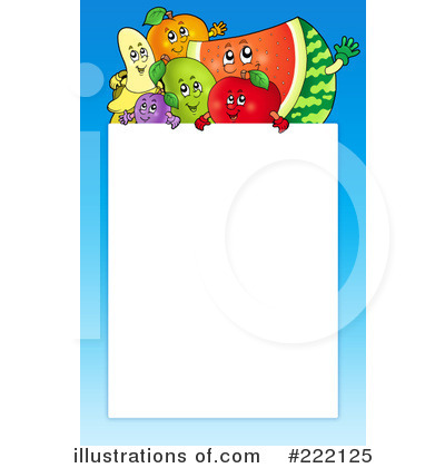 Royalty-Free (RF) Fruit Clipart Illustration by visekart - Stock Sample #222125