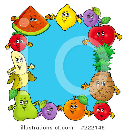 Royalty-Free (RF) Fruit Clipart Illustration by visekart - Stock Sample #222146