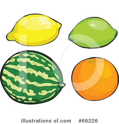 Royalty-Free (RF) Fruit Clipart Illustration by Prawny - Stock Sample #66226