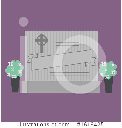 Royalty-Free (RF) Funeral Clipart Illustration by BNP Design Studio - Stock Sample #1616425