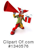 Funky Clown Clipart #1340576 by Julos