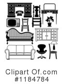 Furniture Clipart #1184784 by AtStockIllustration