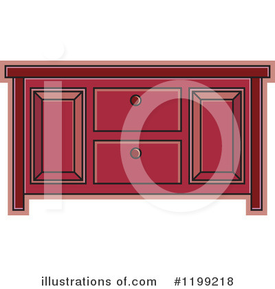 Cabinets Clipart #1199218 by Lal Perera
