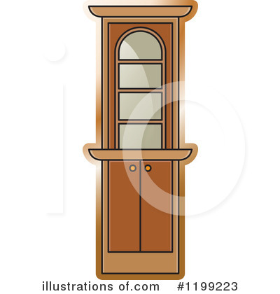 Cabinets Clipart #1199223 by Lal Perera