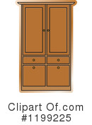 Furniture Clipart #1199225 by Lal Perera