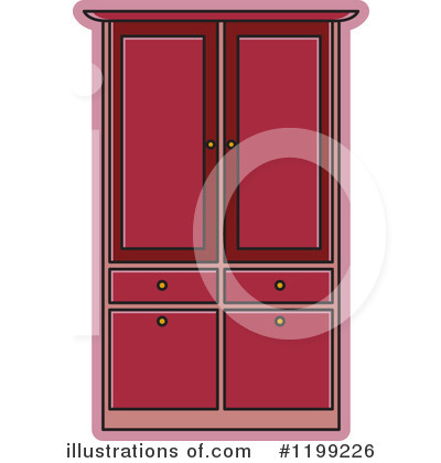 Royalty-Free (RF) Furniture Clipart Illustration by Lal Perera - Stock Sample #1199226
