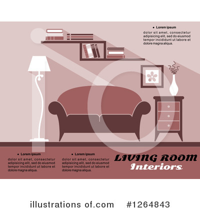Royalty-Free (RF) Furniture Clipart Illustration by Vector Tradition SM - Stock Sample #1264843