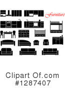 Furniture Clipart #1287407 by Vector Tradition SM