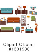 Furniture Clipart #1301930 by Vector Tradition SM