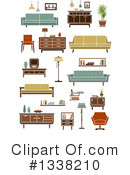 Furniture Clipart #1338210 by Vector Tradition SM