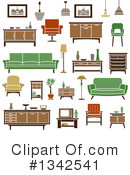 Furniture Clipart #1342541 by Vector Tradition SM