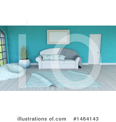 Royalty-Free (RF) Furniture Clipart Illustration by KJ Pargeter - Stock Sample #1464143