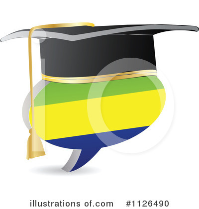 Gabon Flag Clipart #1126490 by Andrei Marincas