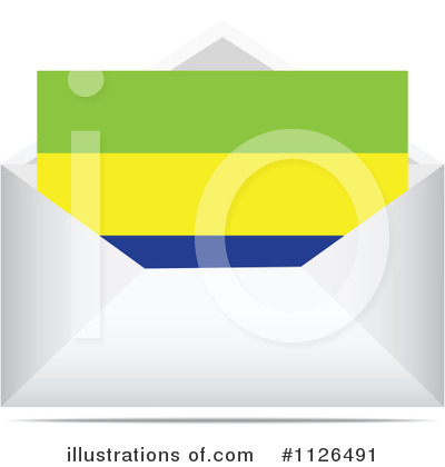 Gabon Flag Clipart #1126491 by Andrei Marincas