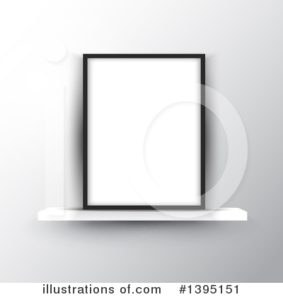 Blank Picture Frame Clipart #1395151 by KJ Pargeter