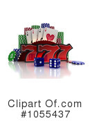 Gambling Clipart #1055437 by stockillustrations