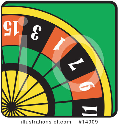 Royalty-Free (RF) Gambling Clipart Illustration by Andy Nortnik - Stock Sample #14909