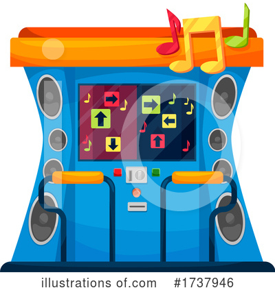 Arcade Game Clipart #1737946 by Vector Tradition SM